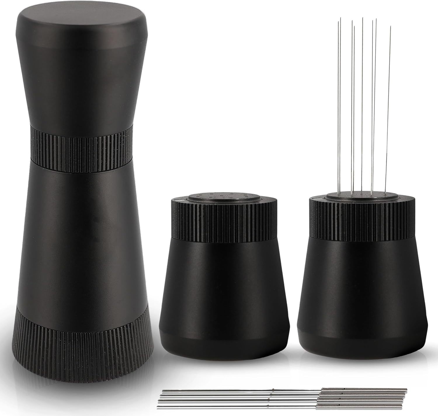 Wdt Tool Espresso Distributor W/Magnetic Base &amp; Handle - 0.35Mm 8 Needle - $33.99