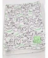 Carter&#39;s Cute-A-Saurus Dinosaur Baby Blanket Lovey Soft Fleece Neon Gree... - $37.57