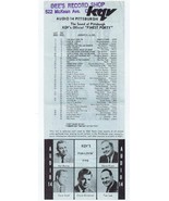 ORIGINAL Vintage KQV Pittsburgh January 31 1967 Music Survey Sonny &amp; Che... - £11.09 GBP