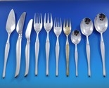 Duo by Christofle Silverplate Flatware Service Set 119 pieces Dinner Modern - $6,831.00