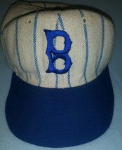 Vintage Brooklyn Dodgers Pinstripe Made In The Usa Hat ⚾  Mlb - $69.29