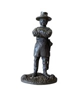 The Soldier Builders Of America Lincoln Mint 1976 Lyle Conway Pewter Statue - $49.99