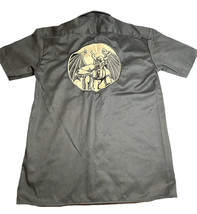Stone Brewing Co. Dickies Black Poly Cotton Lounge Shirt Mens Small Embr... - $27.87