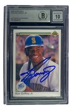 Ken griffey signed grade10 90 ud 156 bas clipped rev 1 thumb200