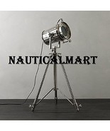 NauticalMart Hollywood Studio Directors Royal Spotlight Tripod Floor Lamp - $22,399.77 MXN