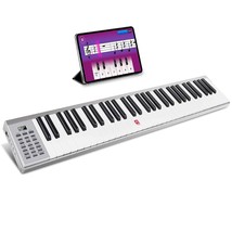 Portable Piano Keyboard 61 Key, Slim Electric Piano With Touch-Response ... - £161.95 GBP