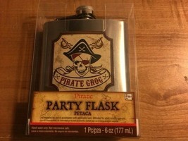 Pirate Party Flask - Use For CosPlay, Dress-Up, Halloween, or Theater! - £5.20 GBP