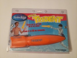 SwimWays Toypedo Trident 11&quot; Summer Pool Water Toy, Orange Discontinued Rare NEW - £39.03 GBP