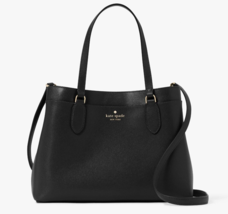New Kate Spade Sienna Satchel Grain Leather Black with Dust bag included - £112.05 GBP