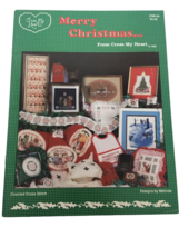 Cross My Heart Cross Stitch Patterns Leaflet Merry Christmas Advent Calendar - $3.99