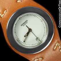 Hermes Harnais Ladies Watch - Stainless Steel &amp; Hermes Leather - £701.11 GBP
