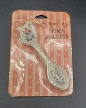 Paula&#39;s Cherished Sentiments Spoon Magnet Friendship Vintage NOS - $5.99