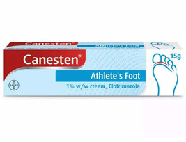 Canesten Athlete&#39;s Foot Dual Action Cream 15g - $5.65