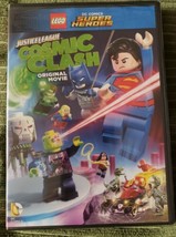 (New) LEGO DC Comics Super Heroes- Justice League: Cosmic Clash Movie (DVD 2016) - £4.64 GBP