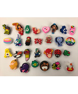 28 Pieces Cute Peace Shoes Charms Croc Clog Sandals Decoration, Puppy Pe... - $19.99