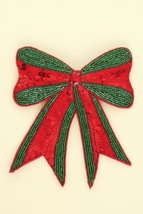 Christmas Ribbon Bow Barrette Hair Clip - €30,73 EUR