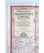 Apr 1956 National Geographic Round About the Nation&#39;s Capital Washington... - $4.94