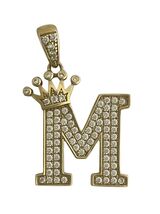 M Unisex Charm 10kt Yellow Gold 497668 - $299.00