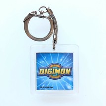 Vintage Digimon Lenticular Keychain Year 2000 - £13.37 GBP