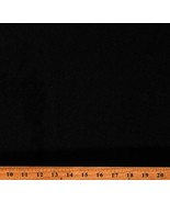 Genuine Malden Black Solid Polar Fleece Fabric by the Yard (A621.22) - $10.97