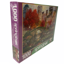 Springbok Central Park Paradise 1000 Piece Jigsaw Puzzle New In Sealed Box - $21.75