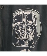 Darth Vadar Lounge Pants Men&#39;s Sz Medium Black White Pockets Star Wars S... - £6.31 GBP