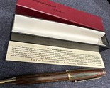 Vintage Van Cort Wood Ball Point Pen W/ Original Box - $25.64