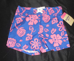 Oshkosh Girls Flower Shorts Size-6  NWT - £6.33 GBP