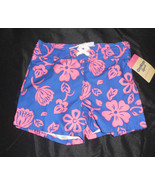 Oshkosh Girls Flower Shorts Size-6  NWT - £6.33 GBP