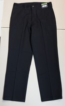 Wrangler Ultimate Khaki Flat Front Classic Fit Pants Size  34x32  Navy Blue, NWT - £15.97 GBP