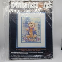 1987 Jennifer's Friend by DIMENSIONS No Count Cross Stitch Kit -  9" x 12"  - $11.86