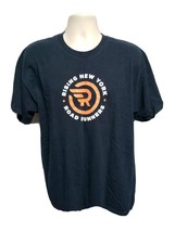 NYRR Rising New York Road Runners Adult Blue XL TShirt - £11.59 GBP