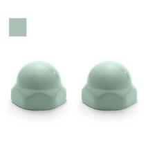 American Standard Replacement Ceramic Toilet Bolt Caps - Set of 2 - Aegean Mist - £35.93 GBP