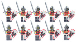 Medieval Castle Evil Bat Knights 10pcs Custom Set D - £13.08 GBP
