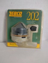 Zebco 202 Fishing Reel Vintage 1989 Brunswick Die Cast Reel 10 lb. Line ... - $29.69