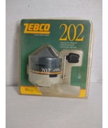 Zebco 202 Fishing Reel Vintage 1989 Brunswick Die Cast Reel 10 lb. Line ... - $29.69