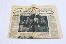 ORIGINAL Vintage Jan 9 1975 Pittsburgh Steelers Super Bowl Daily News Newspaper - £80.37 GBP