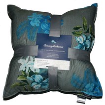 2 Tommy Bahama Tropical Turquoise Teal Hibiscus Flowers 20&quot; Throw Pillows NWT - £50.35 GBP