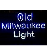 Old Milwaukee Light Beer Bar Neon Light Sign 18&quot; x 14&quot; - £390.13 GBP