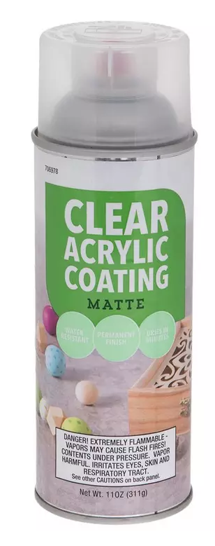 Tree House Studio Clear Acrylic Coating Spray Lacquer - $9.89