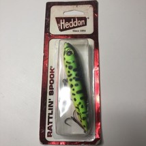 HEDDON RATTLIN&#39; SPOOK Fluorescent   Green Craw crankbait - $264.05 MXN