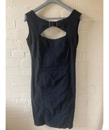 Stylish Star By Julien MacDonald Black Wide STRAP Dress Size 16 FREE POST - $5.00