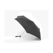 Fulton Fulton Miniflat 1 Black Unisex_adult Umbrella Black One Size  - $29.00