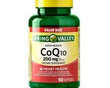 Spring Valley CoQ10 Rapid Release Softgels, 200mg, 150 Count..+ - £39.75 GBP