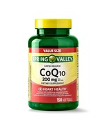 Spring Valley CoQ10 Rapid Release Softgels, 200mg, 150 Count..+ - $49.49