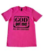 Unisex Cotton God Got Me Design T-Shirt (US, Alpha, Medium, Regular, Reg... - $34.61 CAD