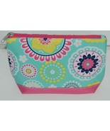 WB M715PIPER Polyester Canvas Piper Cosmetic Bag Hot Pink Bottom Zipper ... - £10.27 GBP