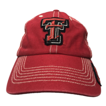 Texas Tech University Red Raiders Mesh SnapBack 47 Brand Adjustable Distressed - £10.46 GBP