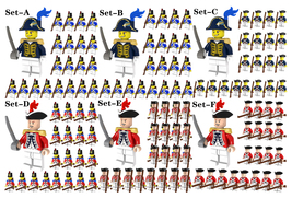 126pcs The Pirate Sets Marines Troops Collection DIY Minifigure Building Blocks - £26.37 GBP+