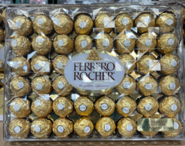 48x Ferrero Rocher Fine Hazelnut Chocolates Christmas Gift Box 21.2oz 60... - $25.24